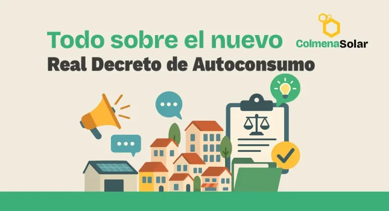 Todo sobre el nuevo Real Decreto de Autoconsumo